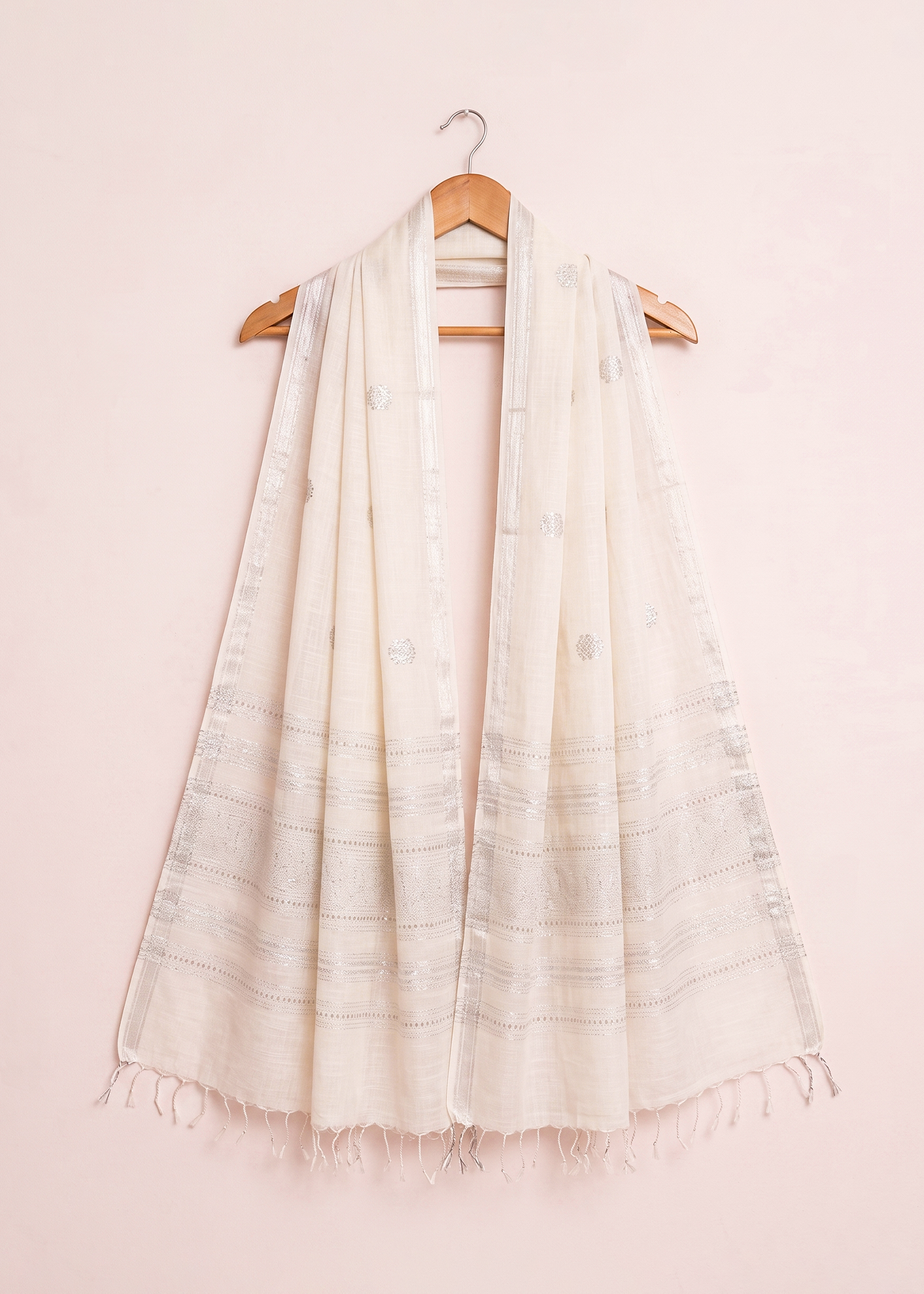 Creamy Ivory Dupatta