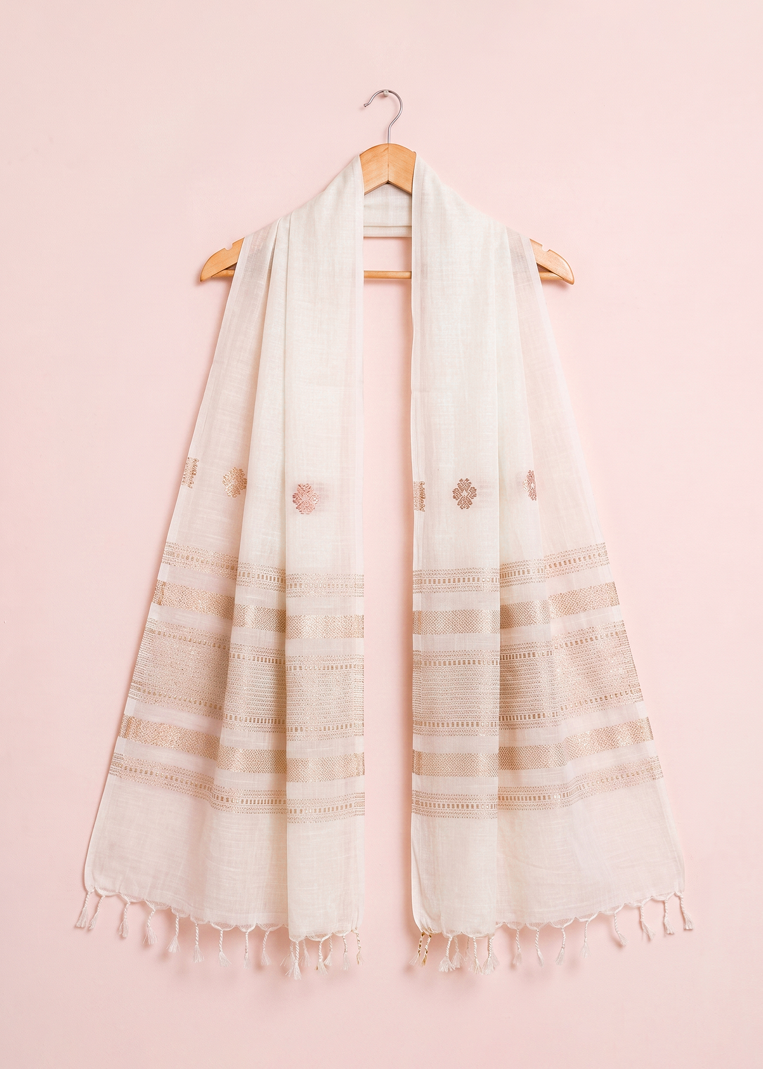 Rose Gold Dupatta