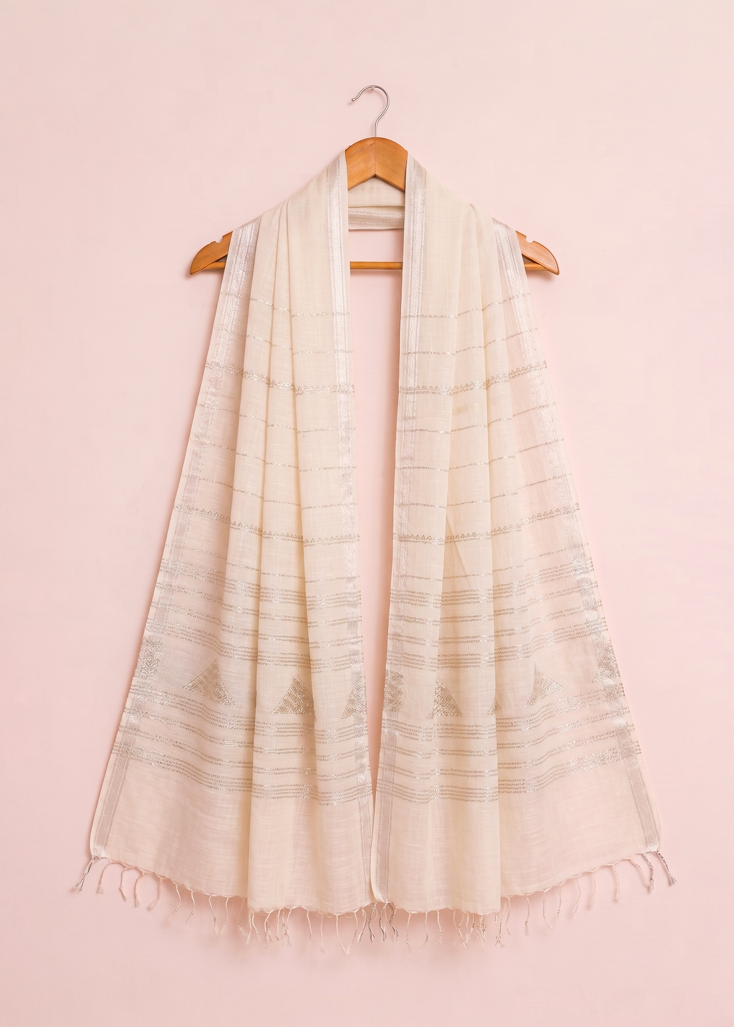 Pearl White Dupatta
