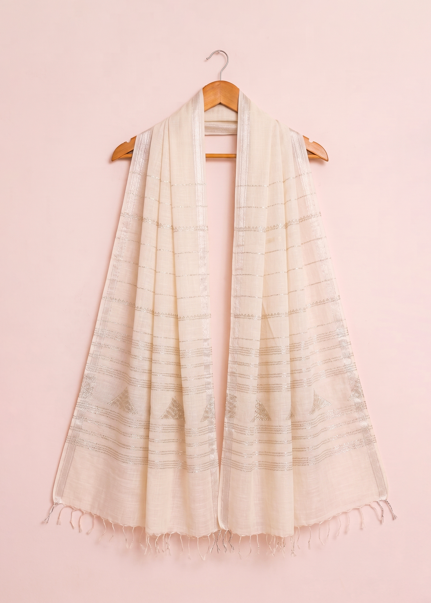Pearl White Dupatta