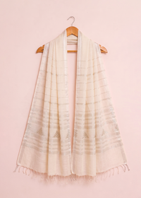 Pearl White Dupatta