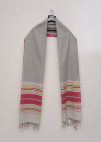 Multi Stripe Black Dupatta