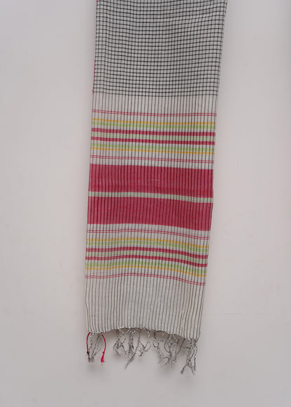 Multi Stripe Black Dupatta