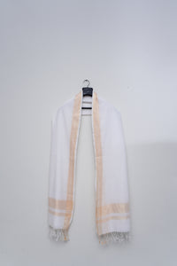 Warm White Dupatta