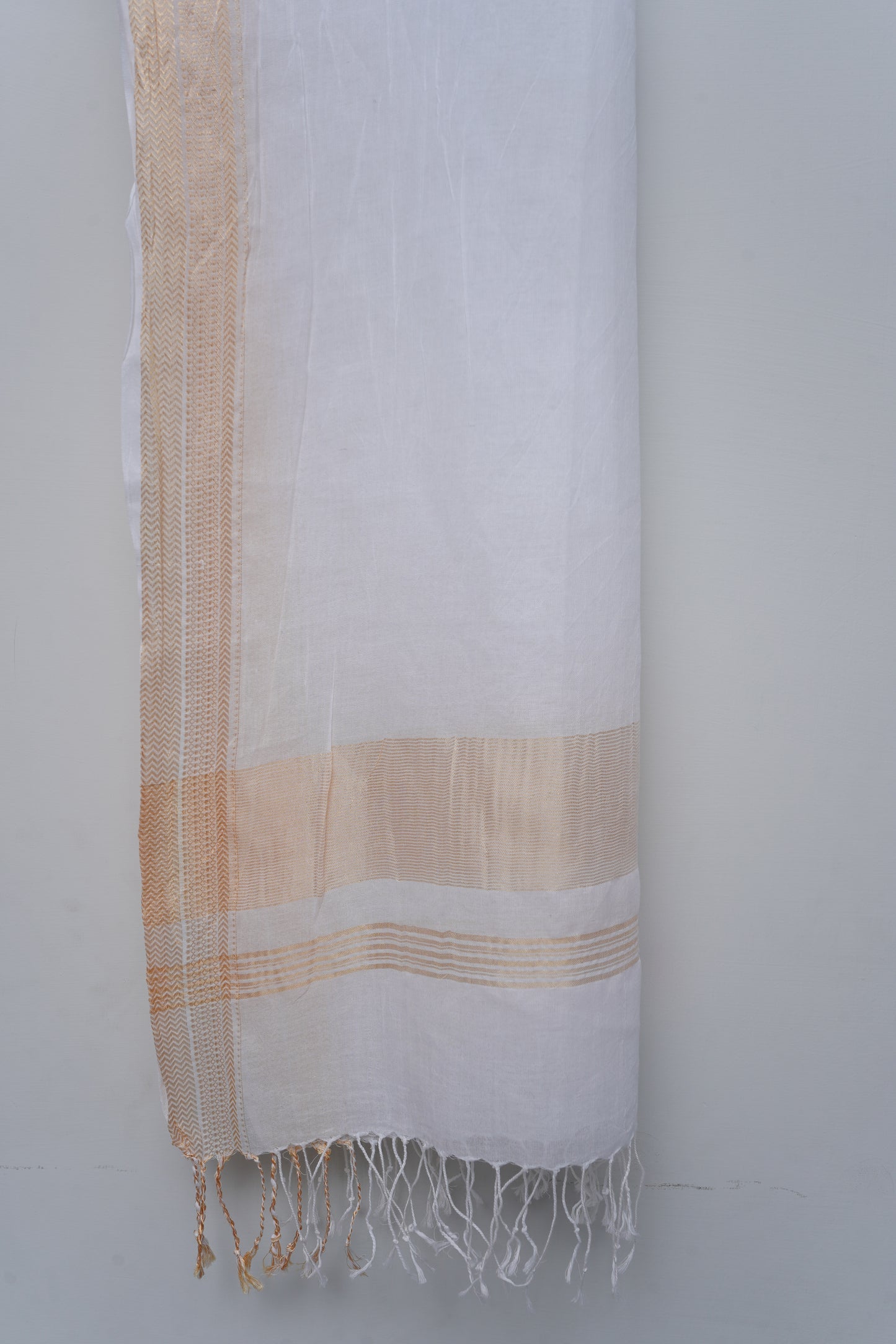 Warm White Dupatta