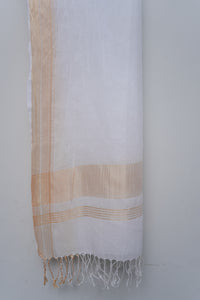 Warm White Dupatta
