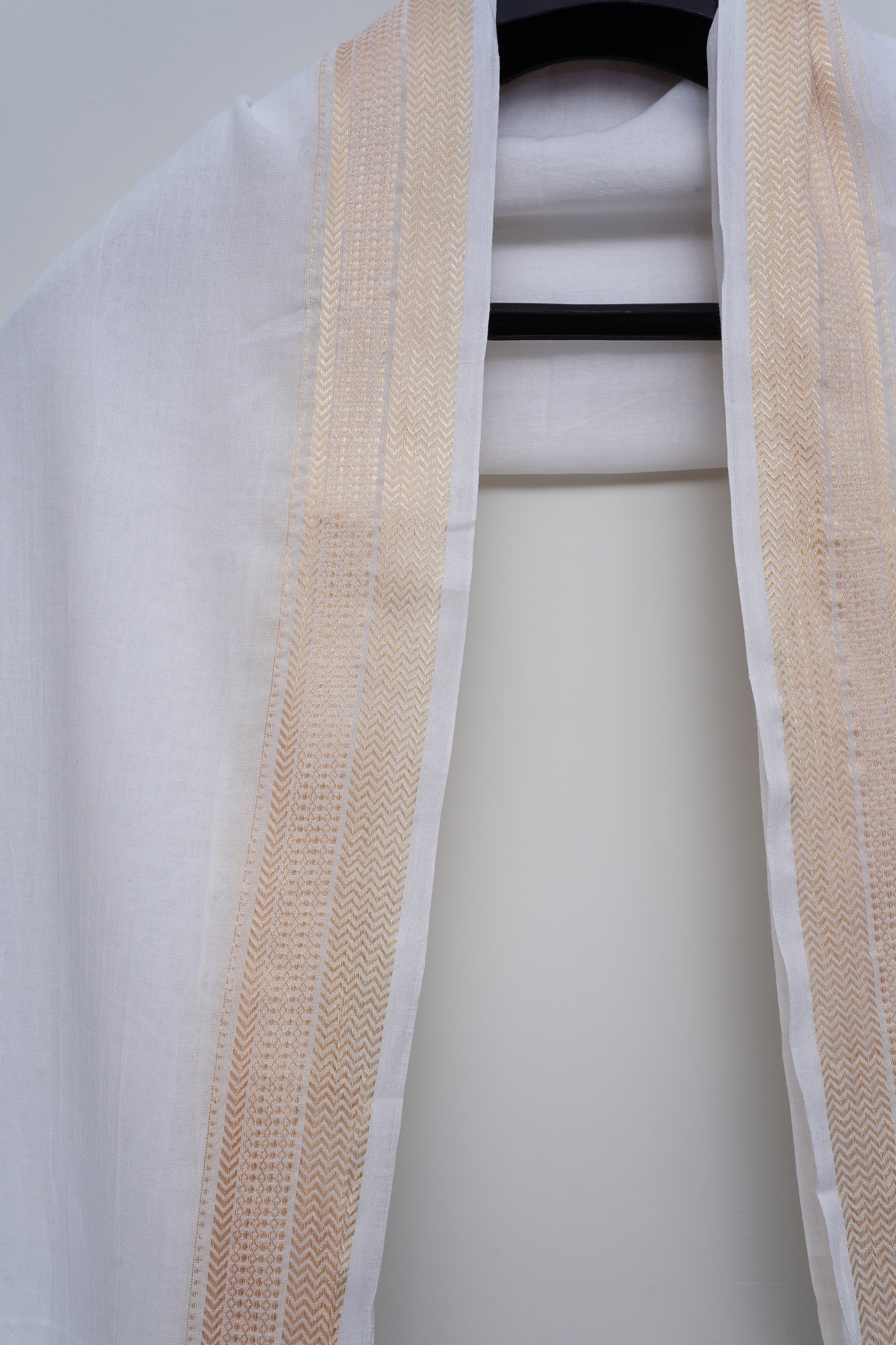 Warm White Dupatta
