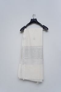 Egg shell White Dupatta