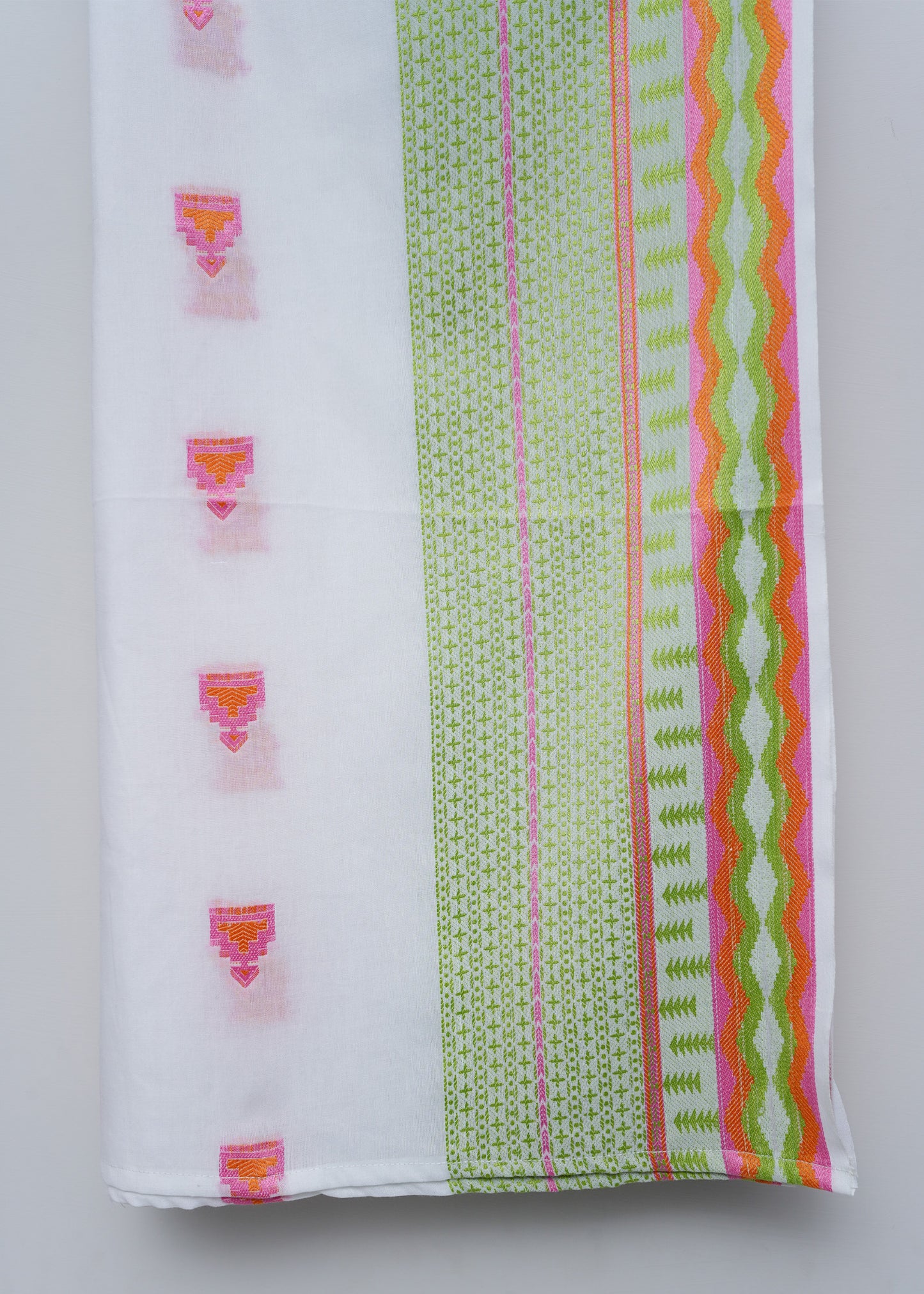 Crisp White Dupatta