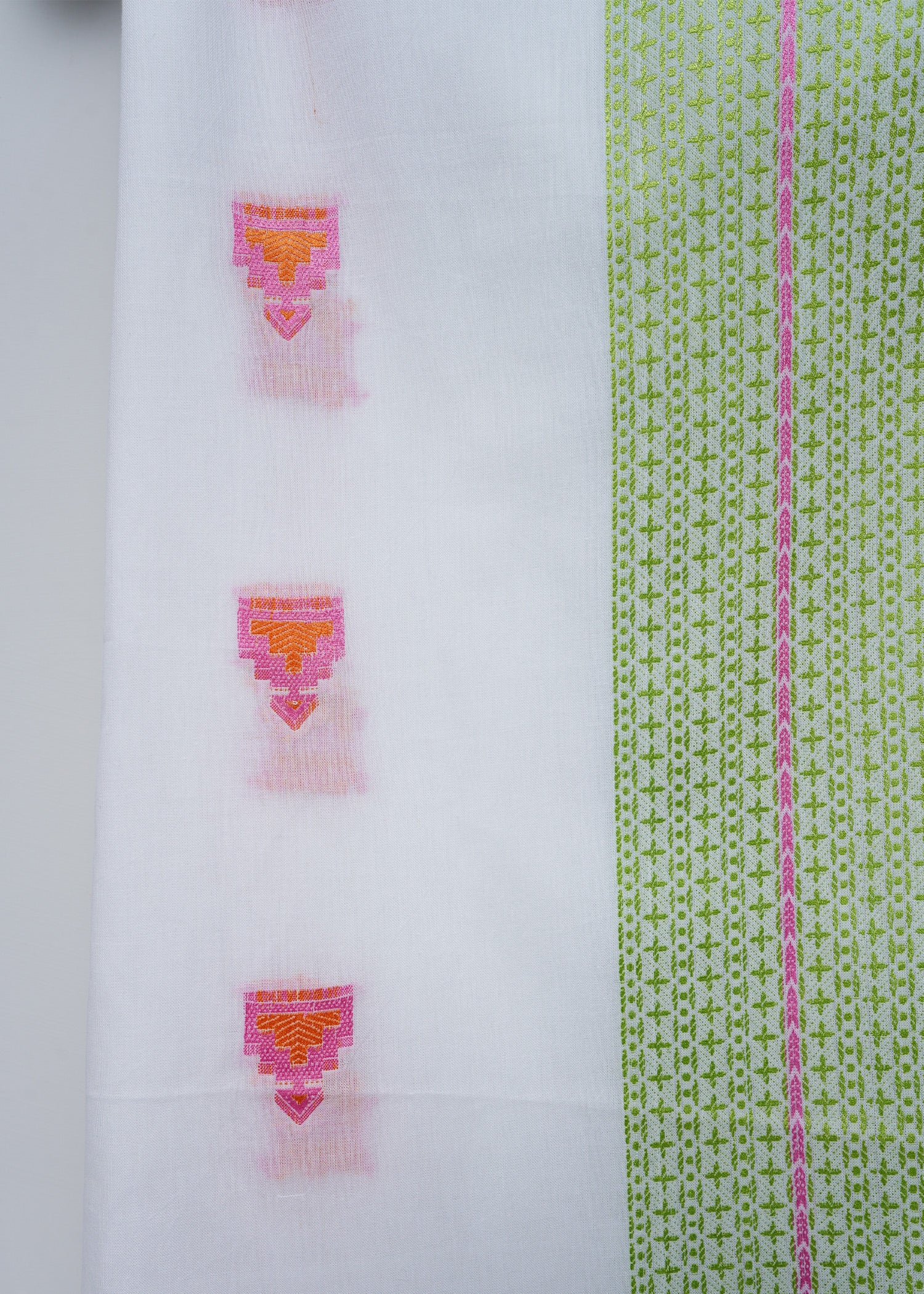 Crisp White Dupatta