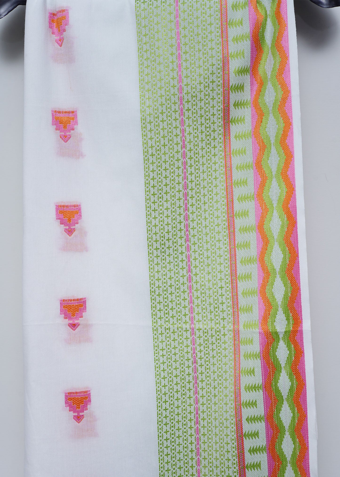 Crisp White Dupatta