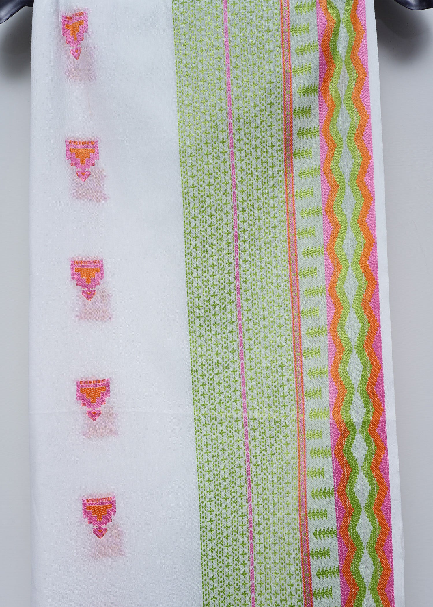 Crisp White Dupatta