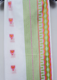 Crisp White Dupatta