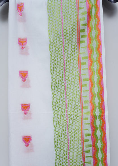 Crisp White Dupatta