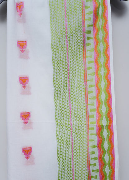 Crisp White Dupatta