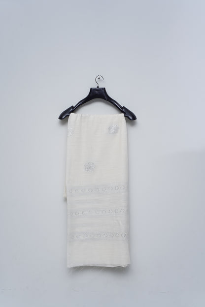 Creamy Off White Dupatta