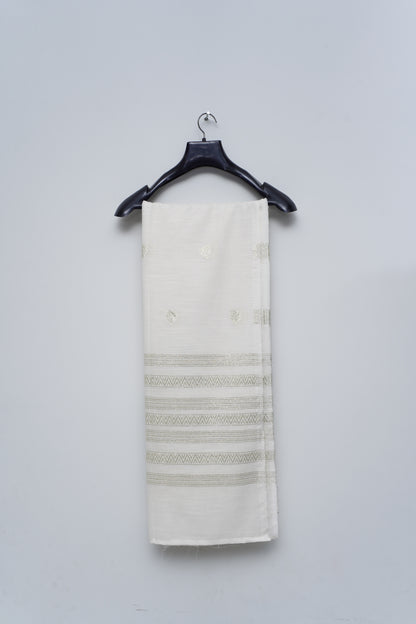 Soft Off White Dupatta