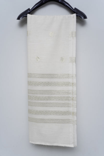 Soft Off White Dupatta