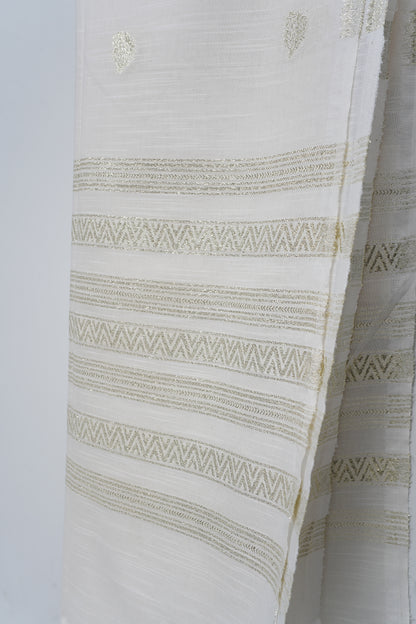 Soft Off White Dupatta