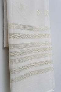 Soft Off White Dupatta