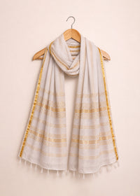 Pristine White Dupatta