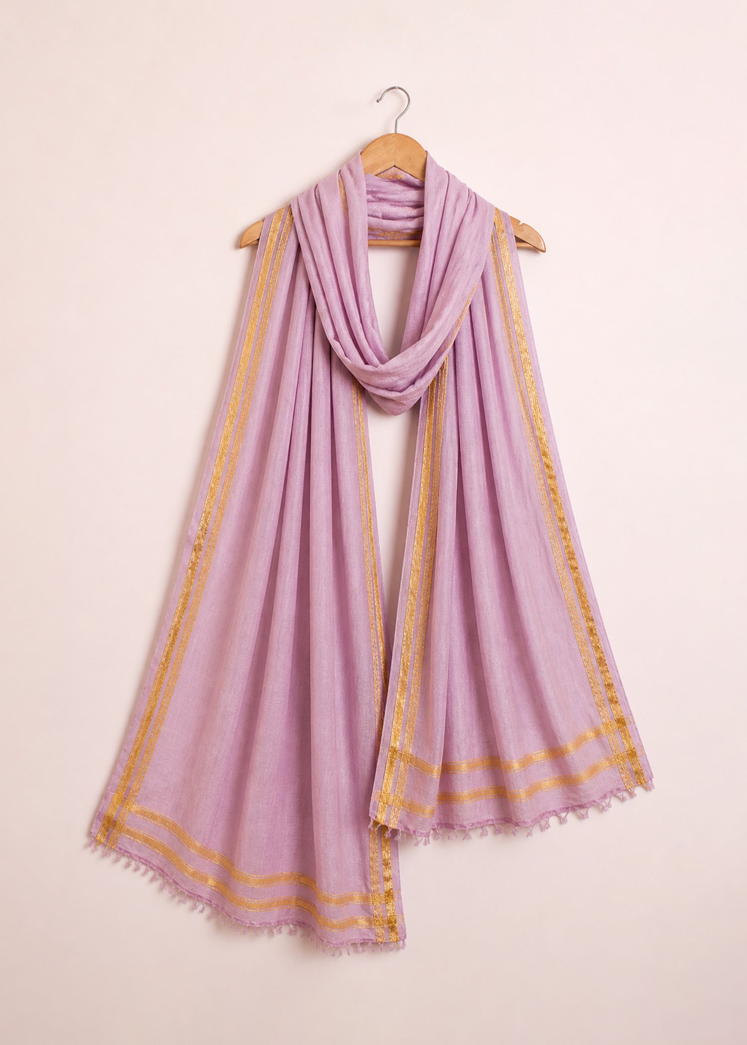 Lilac Shimmer Dupatta