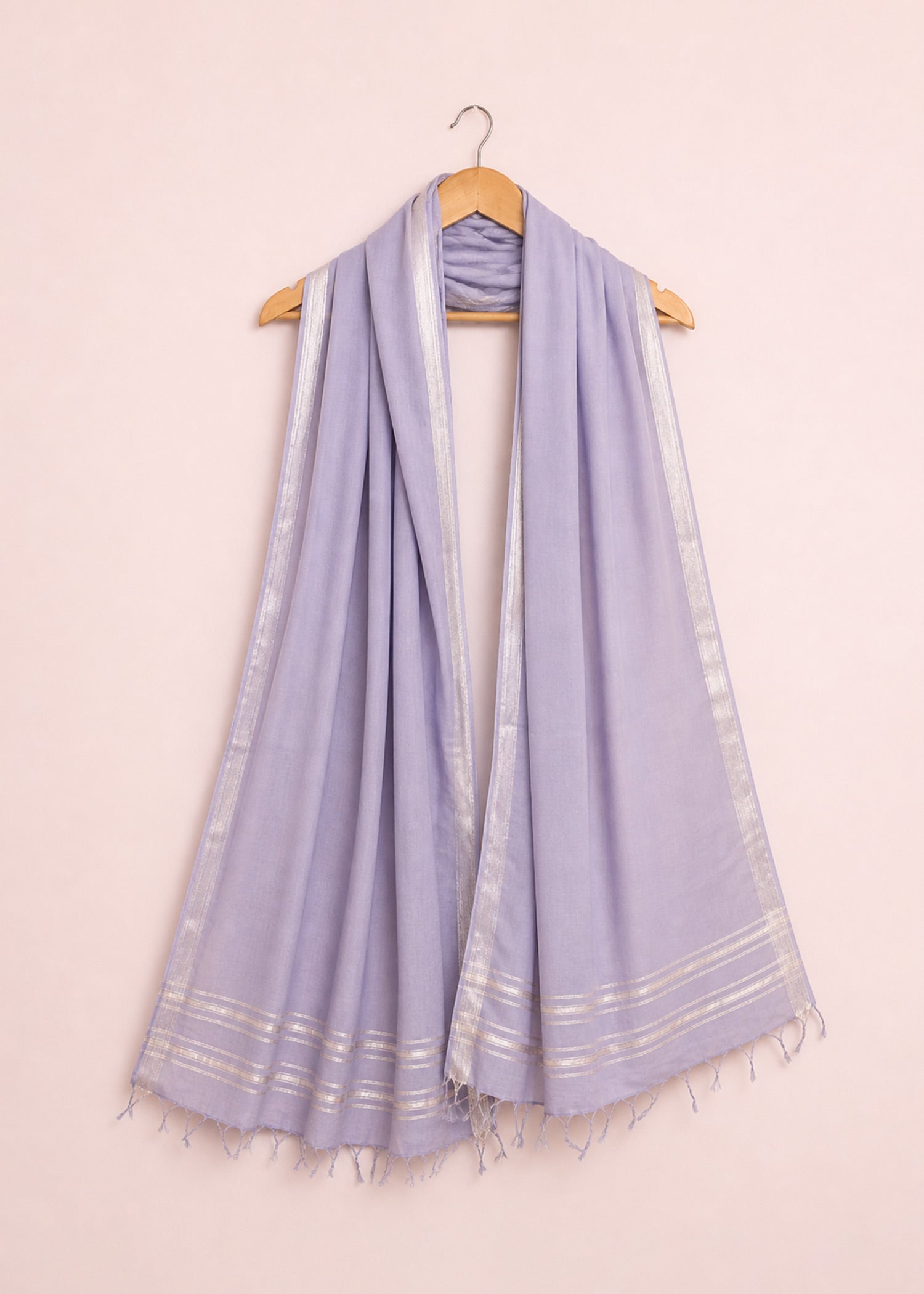 Lavender Shimmer Dupatta