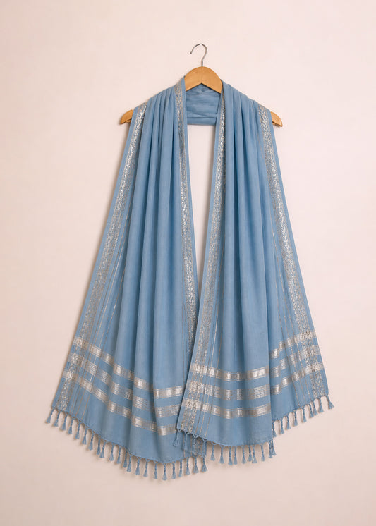 Powder Blue Dupatta
