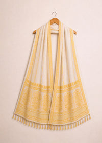 Ivory Shimmer Dupatta